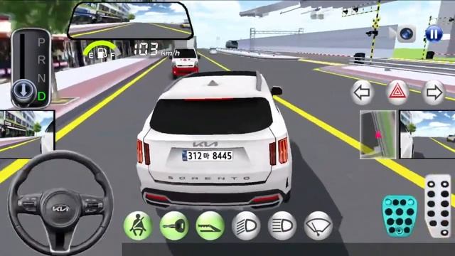 3D Driving Class - Real City Driving - New Car KIA CARNIVAL 2023 Load Gas - Android GamePlay