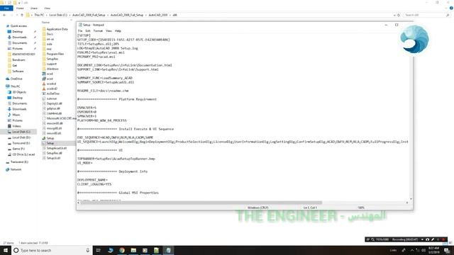 كيف يتم تسطيب وتفعيل اوتوكاد 2008 | Installing and activating AutoCAD 2008 Technology a смотреть онлайн