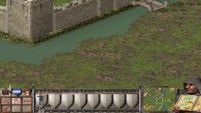 Прохождение Stronghold № 15 - Пробиваемся к болотам смотреть онлайн