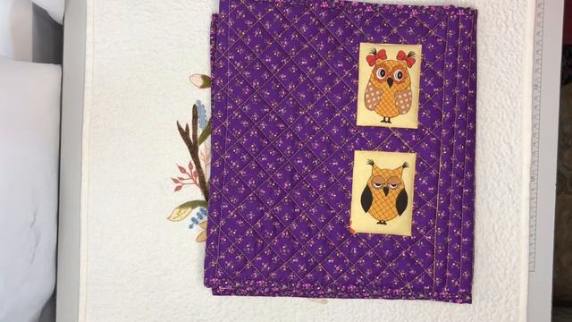 Текстильный органайзер для вышивки. Тестовый вариант смотреть онлайн