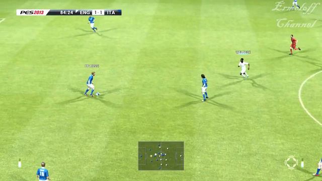 Pro Evolution Soccer 2013 DEMO Первый взгляд смотреть онлайн