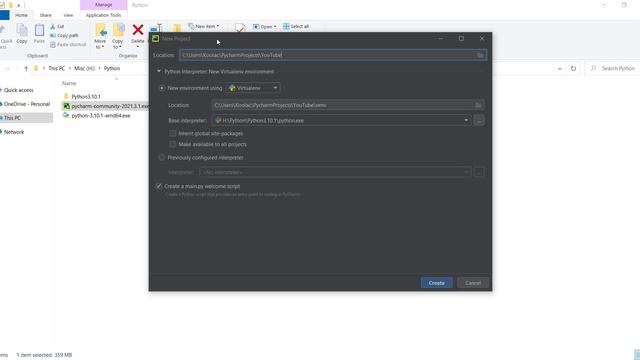 How to install PyCharm 2021.3.1 on Windows 10 | (64 bit & 32 bit) for Python смотреть онлайн