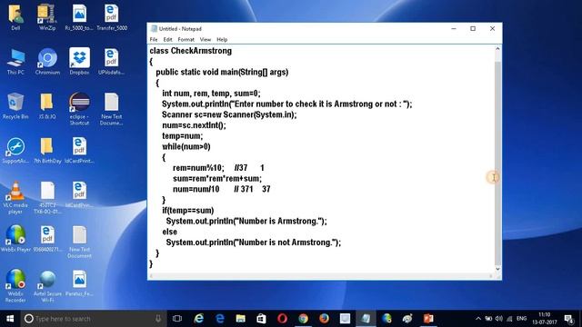 Armstrong Number Program in Java || Program in java to Check Number is Armstrong or Not смотреть онлайн