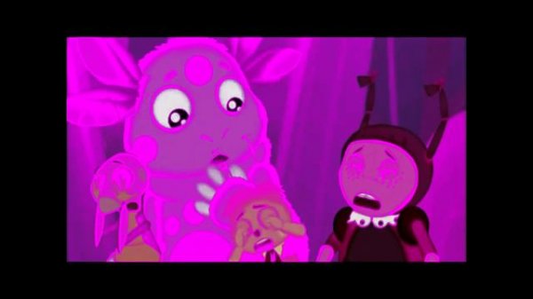 luntik crying csupo in orange vocoder effects