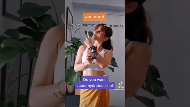 tremella mushrooms - vitamin C - hibiscus flower & hyaluronic acid - all for your hydrated skin смотреть онлайн