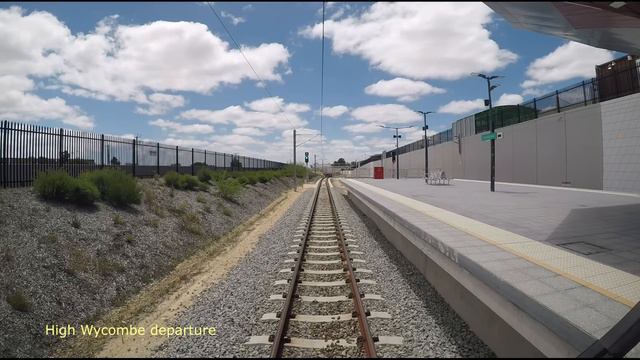 Transperth train drivers cab view - B series - Perth to High Wycombe and return смотреть онлайн
