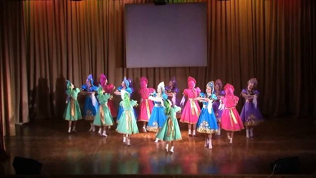 Ансамбль "СТРЕКОЗА" Абатская ДШИ | Разноцветные узоры смотреть онлайн