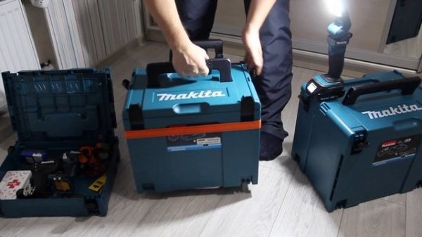 Система хранения и передвижения инструмента MakPac. Один из вариантов.