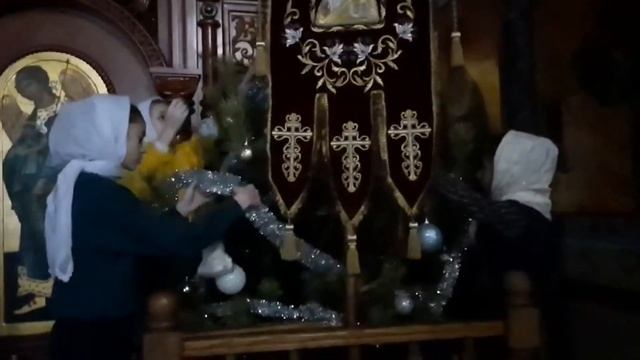 Слава в Вышних Богу! (Детское поздравление с Рождеством Христовым) смотреть онлайн