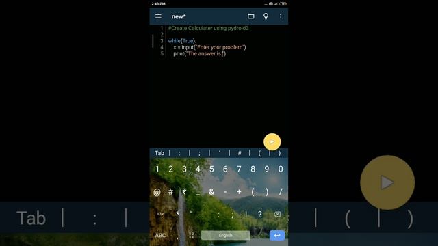Create a calculator using pydroid3 Android app #python #pydroid3 #programming #calculater смотреть онлайн