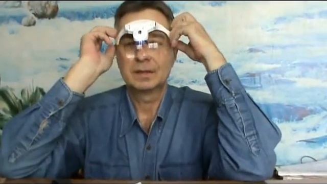 ОЧКИ - ЛУПА со СМЕННЫМИ ЛИНЗАМИ и ПОДСВЕТКОЙ !!! с AliExpress смотреть онлайн