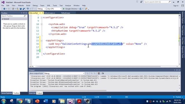 (Solved) How to fix UnobtrusiveValidationMode Error? | Exception Unobtrusive Validation Mode | RK смотреть онлайн