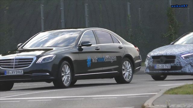 Mercedes Erlkönig #wirsindelfingen - Die neue A-Klasse 2018 W177 - the new A-Class SPY VIDEO смотреть онлайн