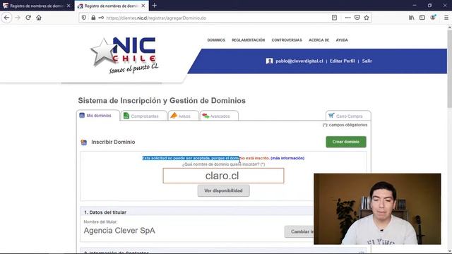 ? Cómo registrar un dominio .cl en NIC ? ?? смотреть онлайн