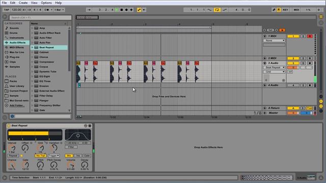 Обзор Ableton Live Beat Repeat