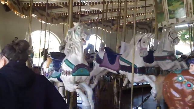Fiona and Jim Seaport Carousel San Diego June 2010 смотреть онлайн