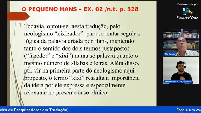 A HISTÓRIA CLÍNICA FREUDIANA "O PEQUENO HANS": ENTRE DIFERENTES DICÇÕES E NOTAS DO TRADUTOR смотреть онлайн