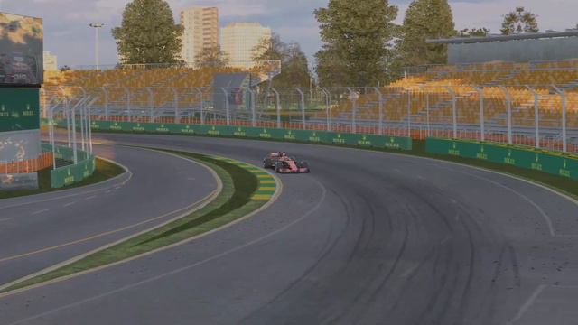 Fernando Alonso Driving around Melbourn Park 2017 #assettocorsa #f1 смотреть онлайн
