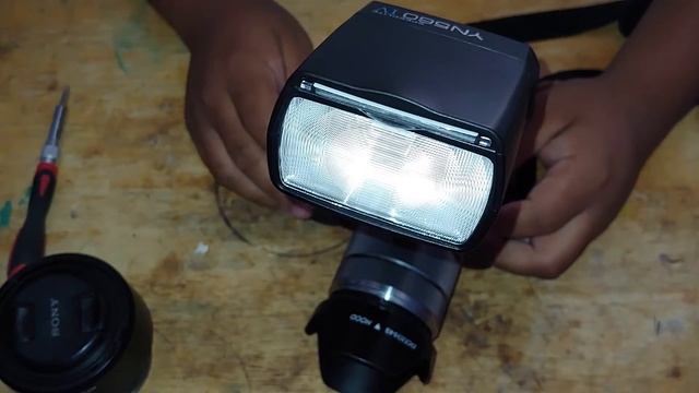 Sony NEX 5N Como Usar FLASH de mano Yongnuo смотреть онлайн