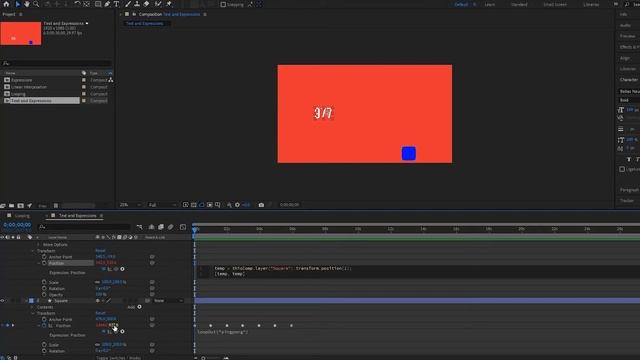 Source Text Expressions in After Effects - Tutorial смотреть онлайн