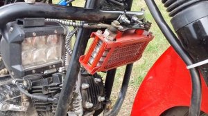 Масляный радиатор на мопед. Есть ли толк?