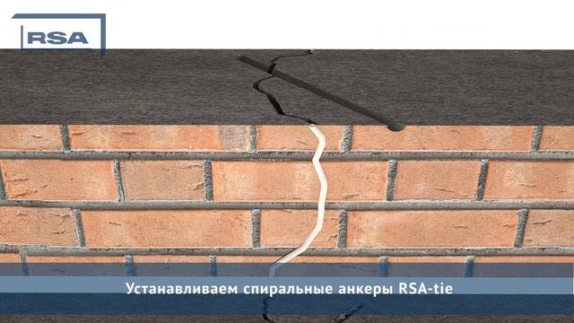 Ремонт трещин спиральными анкерами с дополнительным инъектированием смотреть онлайн