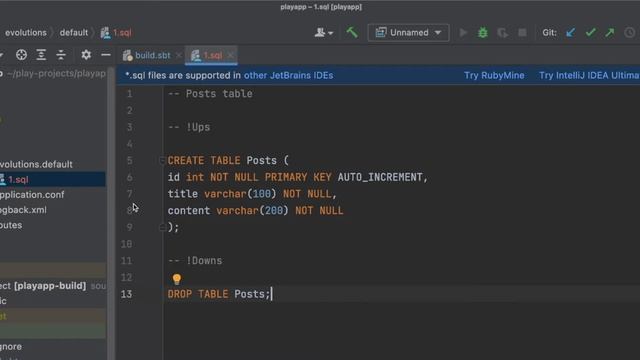 How To Implement PLAY Framework evolution scripts? смотреть онлайн