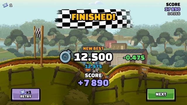 Hill Climb Racing 2 - 37146 points in SUMMER THRILLS & SPILLS GamePlay смотреть онлайн