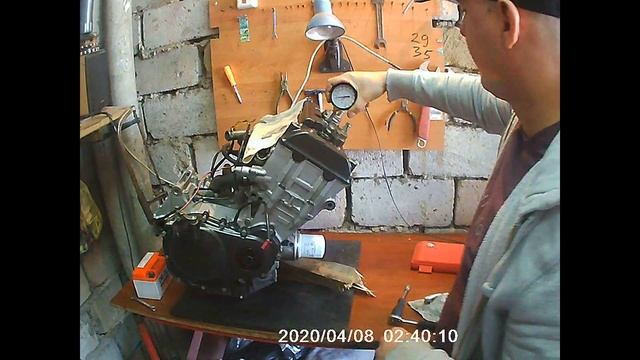 Неудачная гильзовка Хонда 954.Вроде получилось