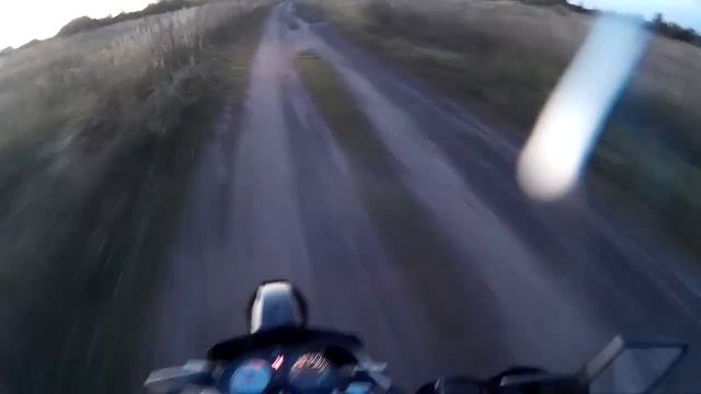 Вечерняя мотопрогулка на Wels ZT-250XT (MX250) смотреть онлайн