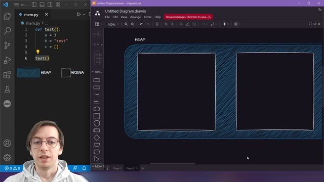 Управление памятью в Python смотреть онлайн