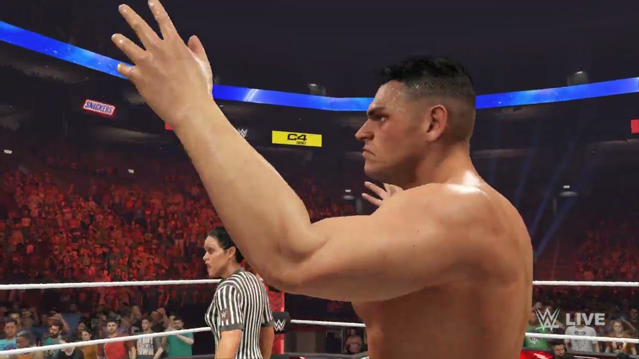 WWE2K23 Chad Gable Vs Gunther (c)