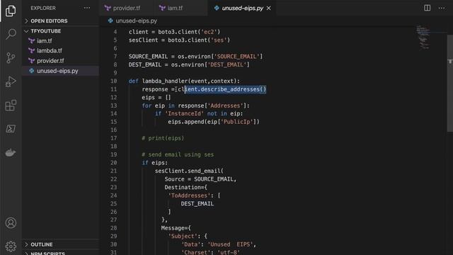 Deploying AWS Lambda using Terraform | Terraform AWS Events | AWS Cost Optimisation | Boto3 Tutoria смотреть онлайн