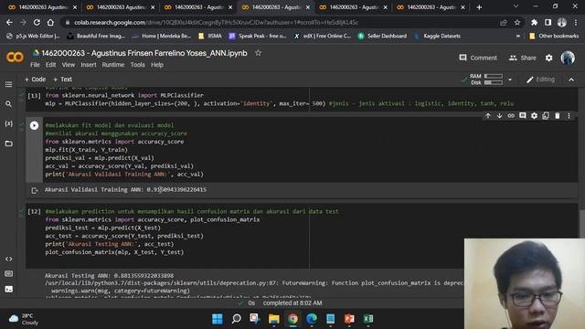 Implementasi Fuzzy, ANN, ANFIS, SVM Menggunakan Python смотреть онлайн