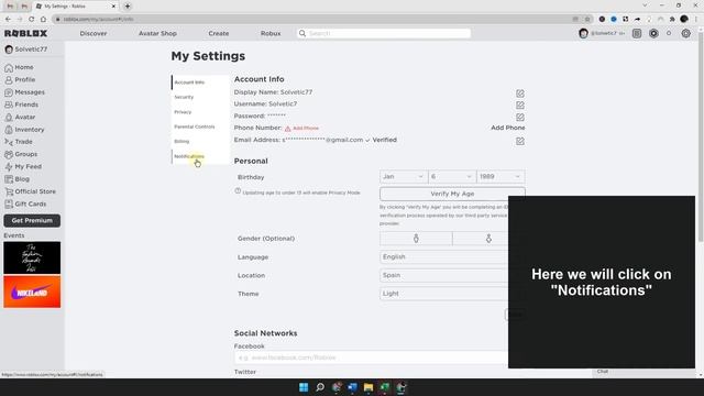 ? How to get MESSAGE NOTIFICATIONS on Roblox ✔️ Set up Roblox смотреть онлайн