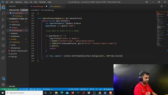 Golang Ecommerce Project - Part 11 смотреть онлайн
