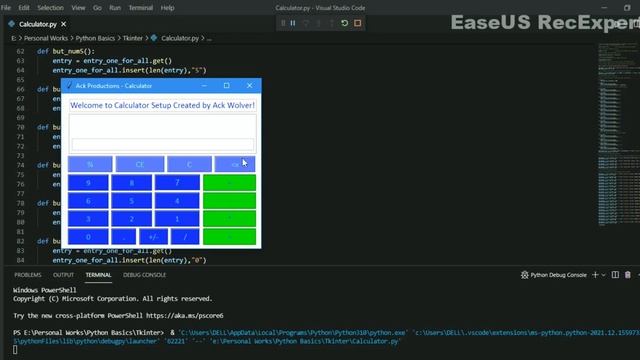 GUI - Calculator in Python using Tkinter | Python Programming | #7 смотреть онлайн