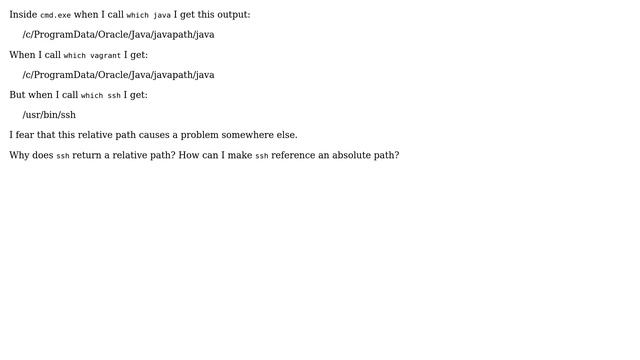 Change relative path of programs in %PATH% variable to absolute path смотреть онлайн