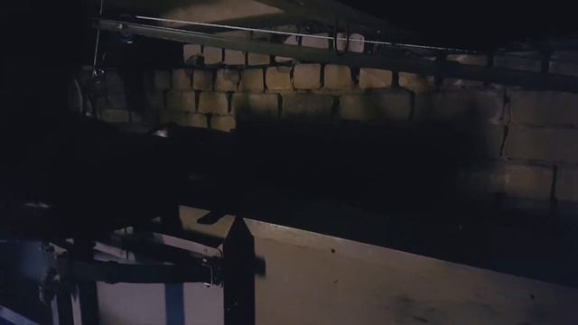 Хранение прицепа на втором этаже. Подъемник для прицепа. смотреть онлайн