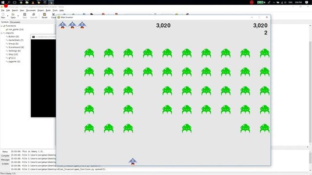 Space Invaders using Python смотреть онлайн