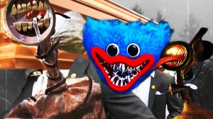 Siren Head vs Huggy Wuggy - Coffin Dance Song (Cover)