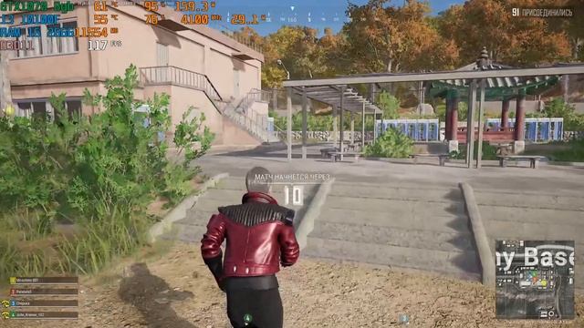 PUBG на I3 10100F/GTX1070 8Gb/16озу 2666МГц
