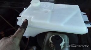 Установка расширительного бочка 31105 в 3110(змз402)