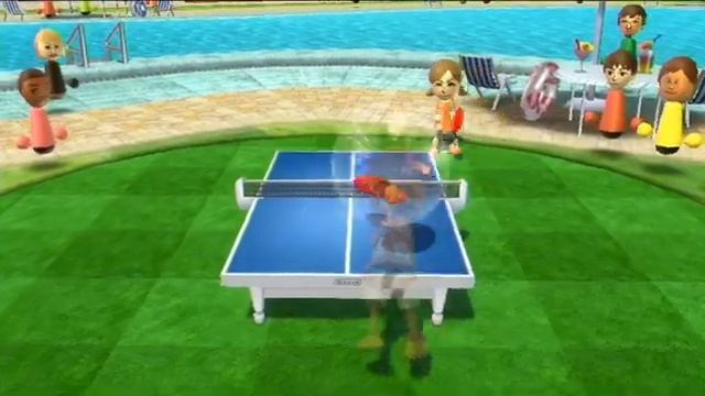Matt VS Lucia | Wii Sports Resort Ping Pong смотреть онлайн
