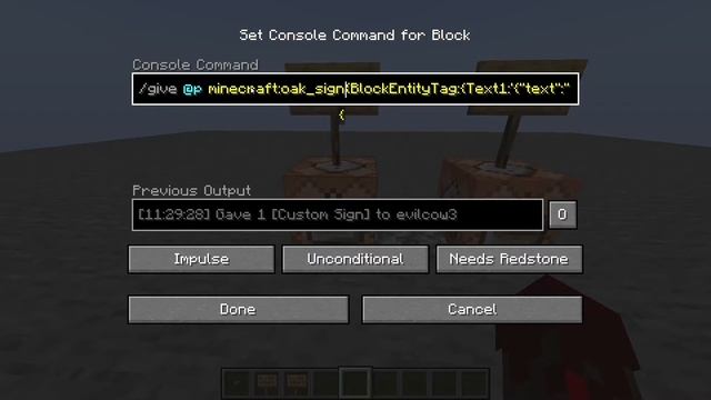 How To Have Clickable Signs In Minecraft! Sign Command 1.19 Command Block Tutorial смотреть онлайн