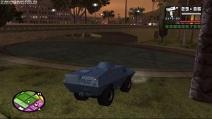 GTA San Andreas - how to get the SWAT Tank (S.W.A.T.)