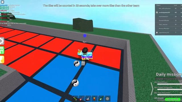 Roblox Epic Minigames | Tile Takeover ( Gardens ) смотреть онлайн