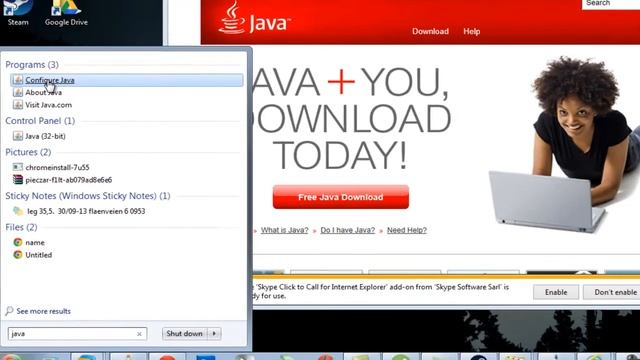 How to enable or disable Java смотреть онлайн