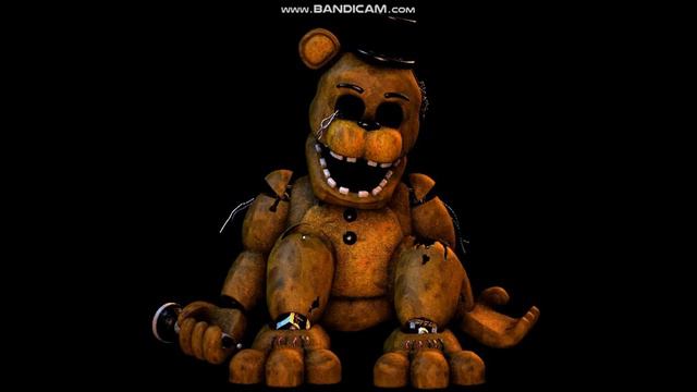 (FNAF 2) Withered Golden Freddy's Music Box смотреть онлайн