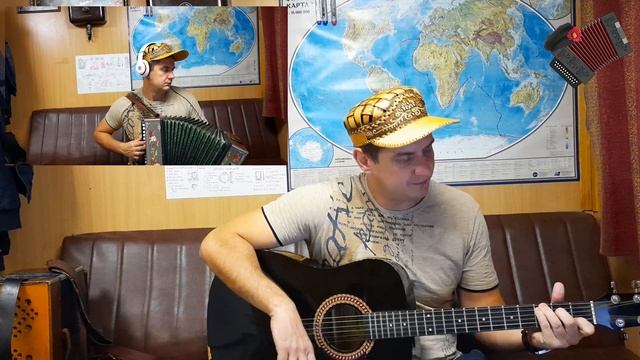 Чёткий медляк на Гармони и Гитаре